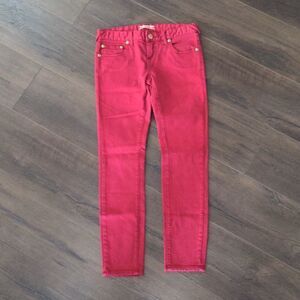 Free People Skinny Jeans Rosey Red Size 26